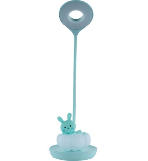 Настільна лампа LED з акумулятором Cloudy Bunny, зелений