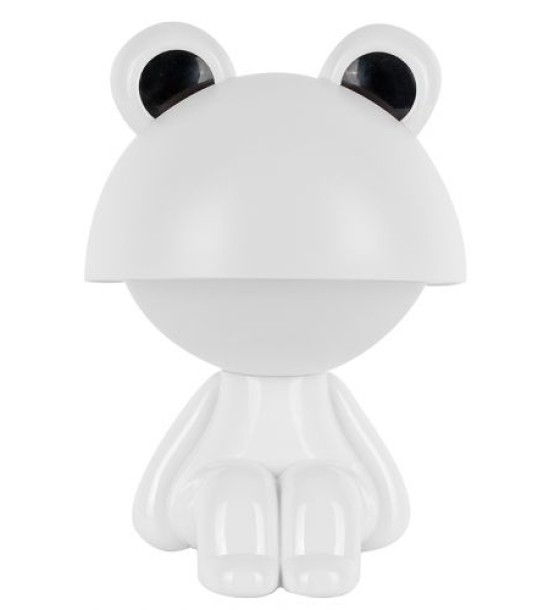 Світильник-нічник LED з акумулятором Cute Froggy, білий