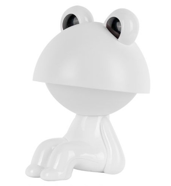 Світильник-нічник LED з акумулятором Cute Froggy, білий