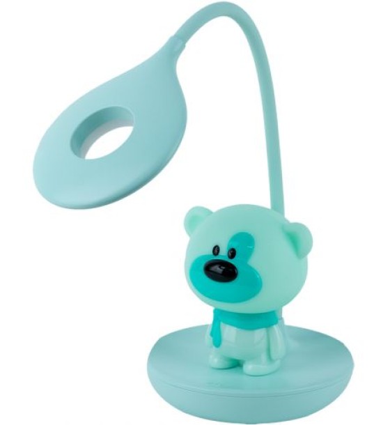 Настільна лампа LED з акумулятором Bear, зелений