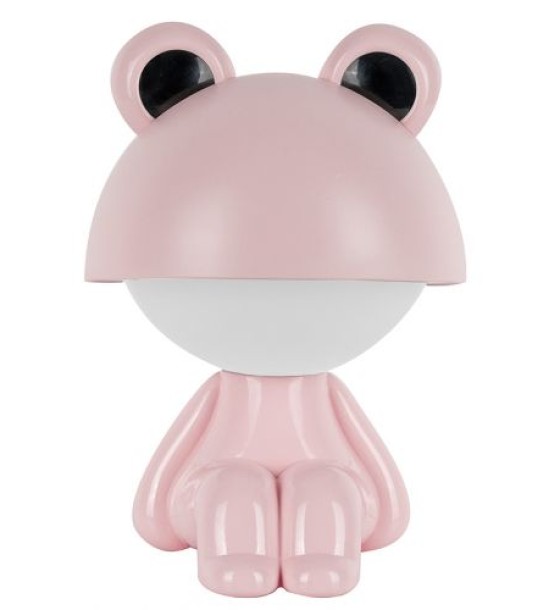 Світильник-нічник LED з акумулятором Cute Froggy, рожевий