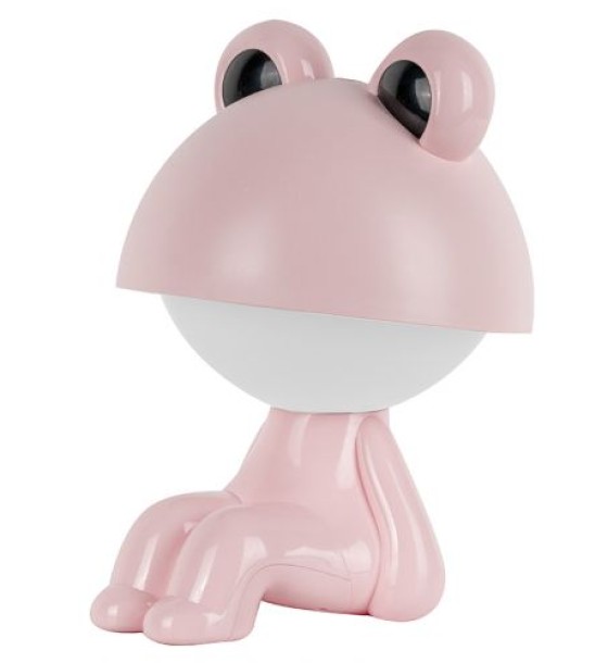 Світильник-нічник LED з акумулятором Cute Froggy, рожевий