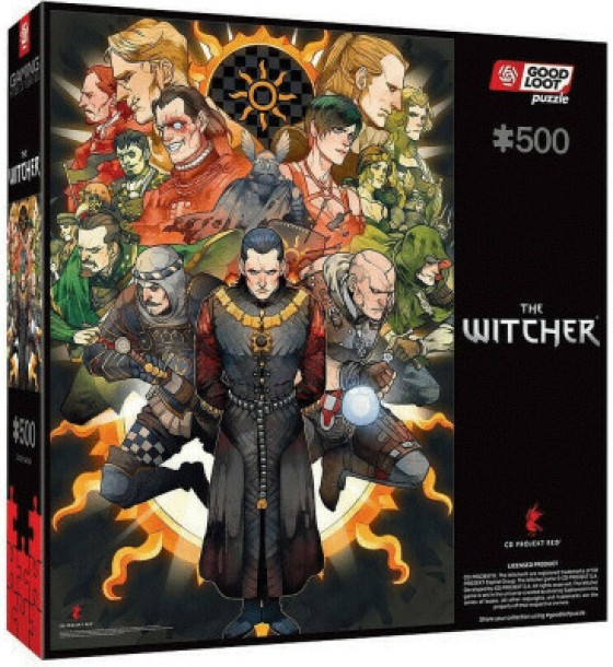 Пазл GoodLoot Witcher Nilfgaard 500 елементів (5908305244936)