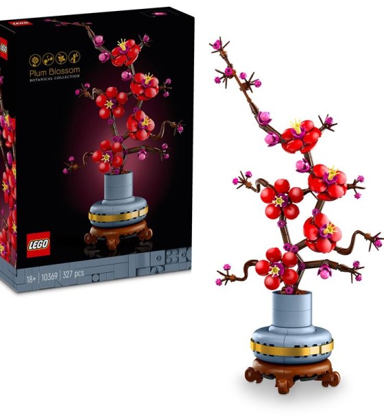 Конструктор LEGO Icons Сливовий цвіт 327 деталей (10369)