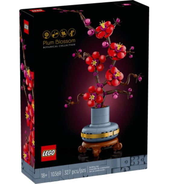 Конструктор LEGO Icons Сливовий цвіт 327 деталей (10369)