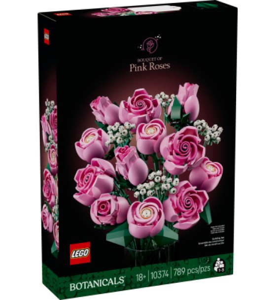 Конструктор LEGO Botanicals Букет рожевих троянд (10374)