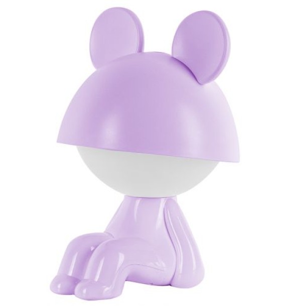 Світильник-нічник LED з акумулятором Cute Mouse,фіолетовий