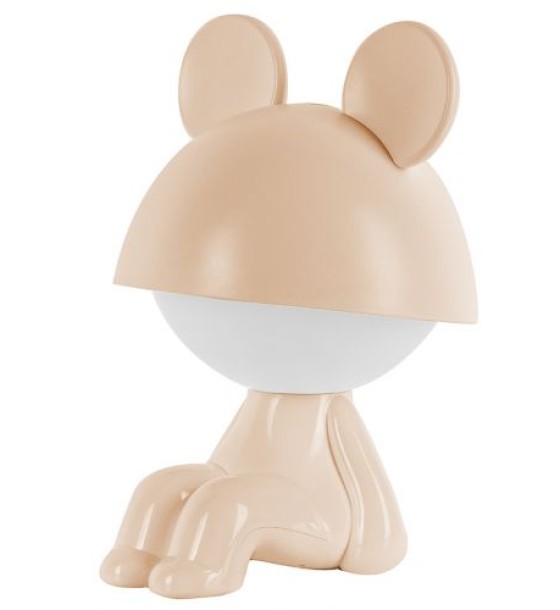 Світильник-нічник LED з акумулятором Cute Mouse,персиковий