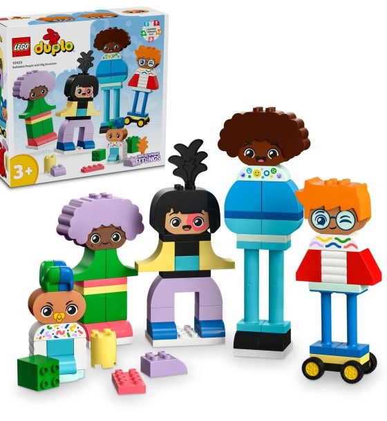 Конструктор LEGO DUPLO Town Конструктор людей із сильними емоціями 71 деталей (10423)