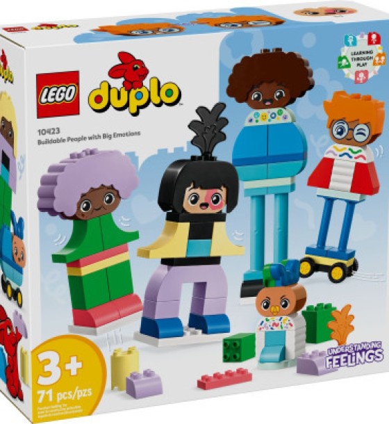 Конструктор LEGO DUPLO Town Конструктор людей із сильними емоціями 71 деталей (10423)