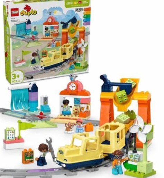 Конструктор LEGO DUPLO Town Великий інтерактивний громадський потяг (10428-)