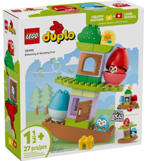 Конструктор LEGO DUPLO My First Дерево для балансування і складання (10440)