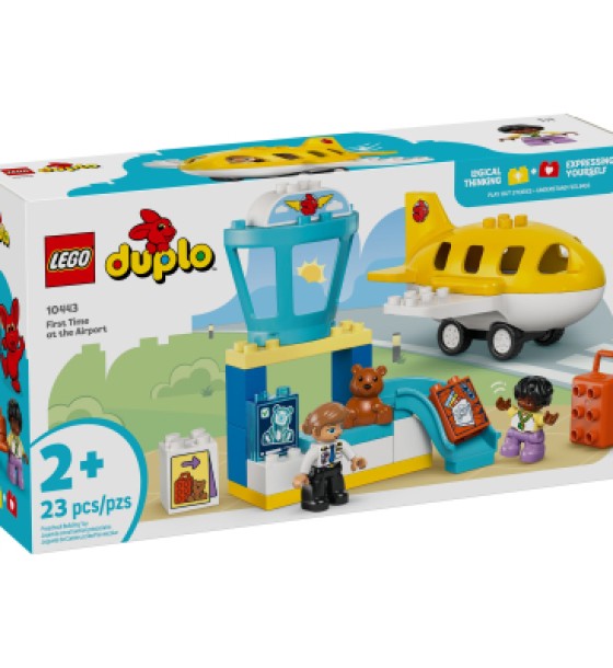 Конструктор LEGO DUPLO Вперше в аеропорту (10443-)