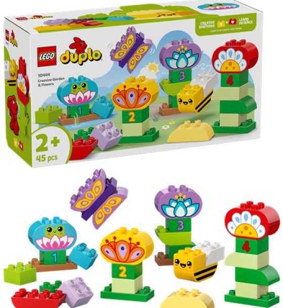 Конструктор LEGO DUPLO Town Творчий сад і квіти (10444-)