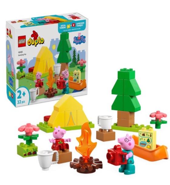 Конструктор LEGO DUPLO Peppa Pig Туристичний похід (10452-)