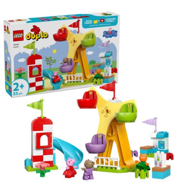 Конструктор LEGO DUPLO Peppa Pig Ярмарок розваг (10453)