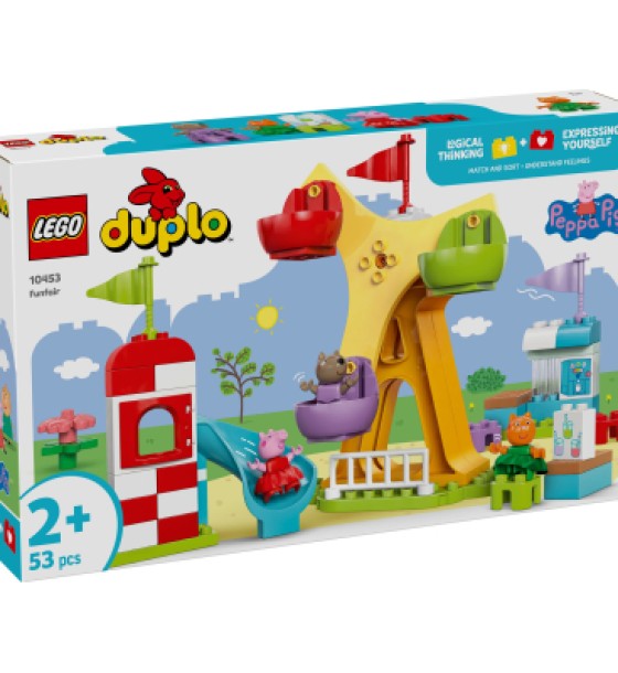 Конструктор LEGO DUPLO Peppa Pig Ярмарок розваг (10453)