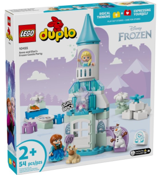 Конструктор LEGO DUPLO Disney Вечірка в крижаному палаці Ельзи та Анни (10455)