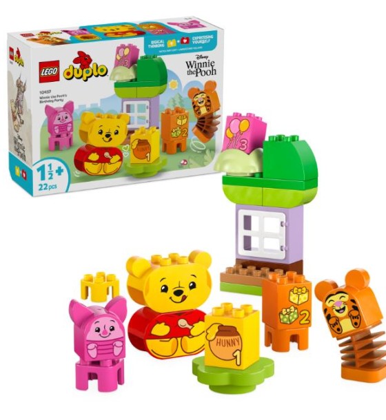 Конструктор LEGO DUPLO Disney День народження Вінні Пуха (10457)