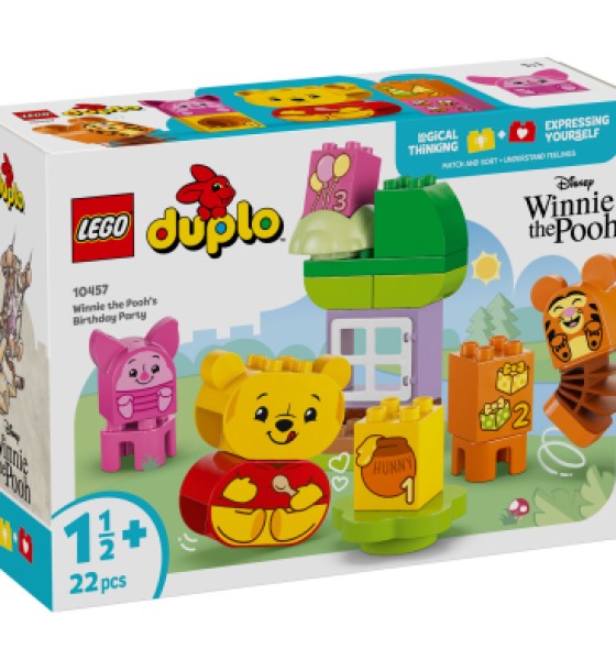 Конструктор LEGO DUPLO Disney День народження Вінні Пуха (10457)