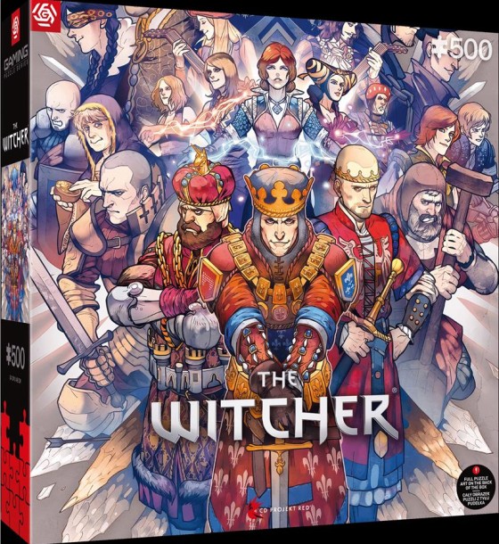 Пазл GoodLoot The Witcher Northern Realms 500 елементів (5908305246756)