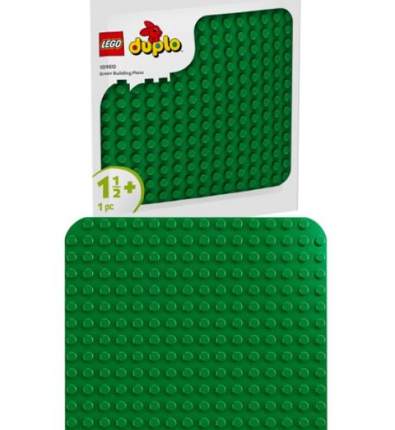 Конструктор LEGO DUPLO Classic Зелена будівельна пластина (10460)