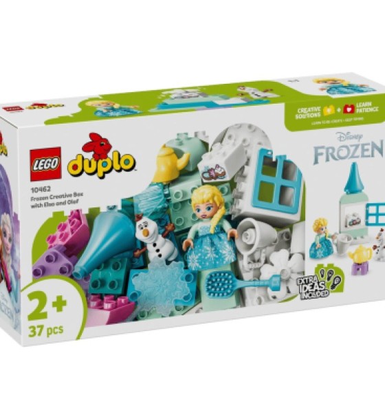 Конструктор LEGO DUPLO Коробка для творчого конструювання «Крижане серце» з Ельзою й Олафом (10462)