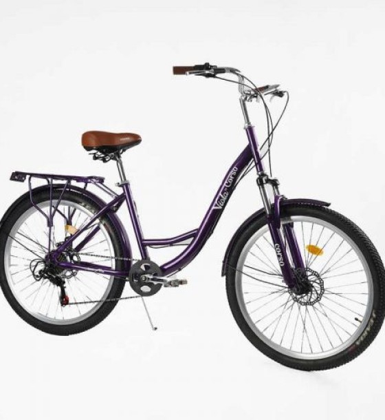 Велоcипед міський Corso «Viola» 26 дюймів VL-26914