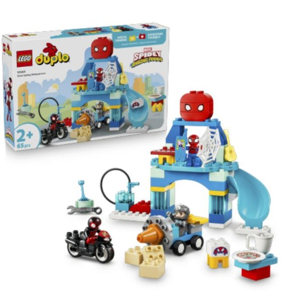 Конструктор LEGO DUPLO Штаб-квартира команди Павука (10464)