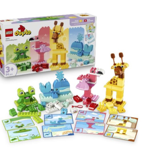 Конструктор LEGO DUPLO Гра з побудови тварин (10472)