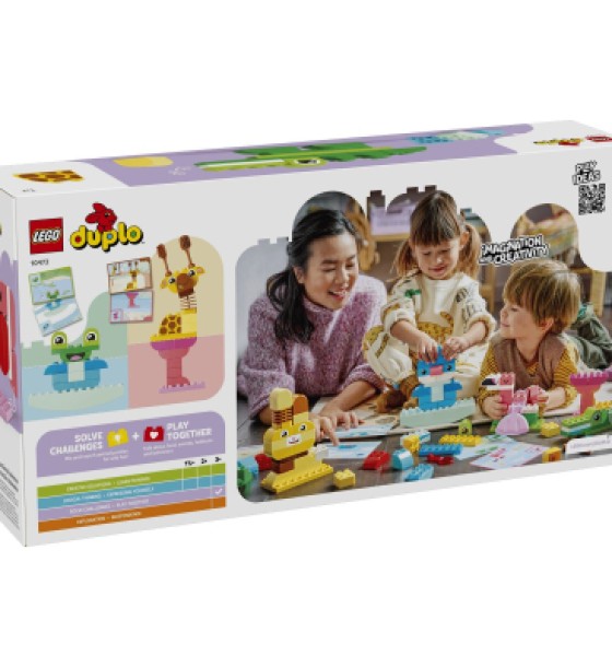 Конструктор LEGO DUPLO Гра з побудови тварин (10472)