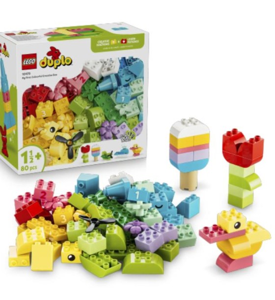 Конструктор LEGO DUPLO Коробка кубиків для яскравих творчих збірок (10479)