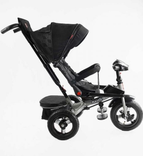 Велосипед "Best Trike" (ПОВОРОТНЕ СИДІННЯ, СКЛАДНЕ КЕРМО, ФАРА МУЗИЧНА З USB,Bluetooth НАДУВНІ КОЛЕСА, ПУЛЬТ ВКЛЮЧЕННЯ СВІТЛА І ЗВУКУ)
