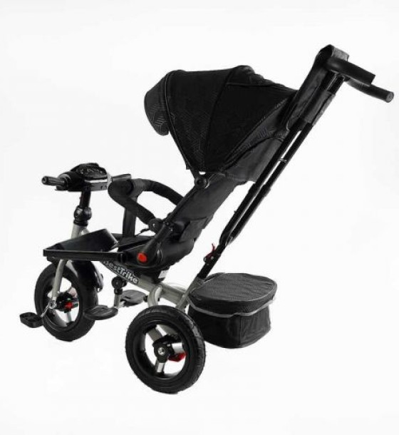 Велосипед "Best Trike" (ПОВОРОТНЕ СИДІННЯ, СКЛАДНЕ КЕРМО, ФАРА МУЗИЧНА З USB,Bluetooth НАДУВНІ КОЛЕСА, ПУЛЬТ ВКЛЮЧЕННЯ СВІТЛА І ЗВУКУ)