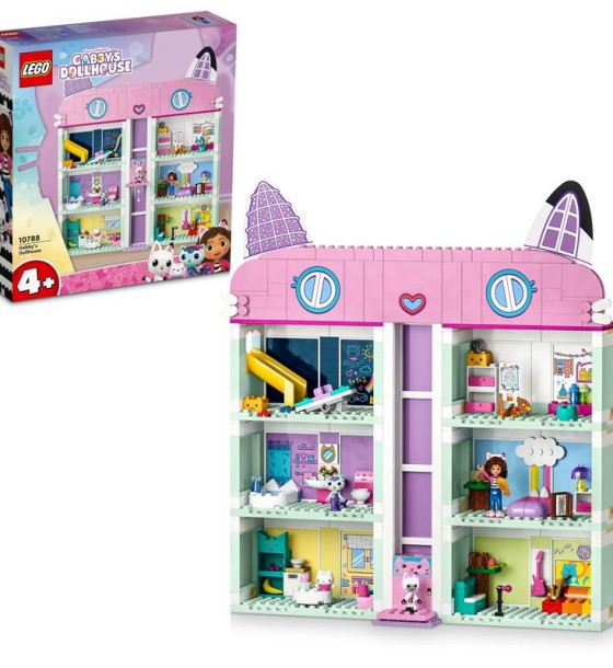 Конструктор LEGO Gabby's Dollhouse Ляльковий будиночок Ґаббі 498 деталей (10788)