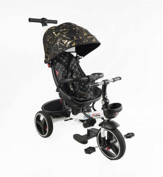 Велосипед 6390 BestTrike Oscar (1) ПОВОРОТНЕ СИДІННЯ, КЕРМО СКЛАДАЄТЬСЯ, КОЛЕСА З ПРОГУМОВАНИМ PU, КОШИК, ТЕЛЕСКОПІЧНА РУЧКА