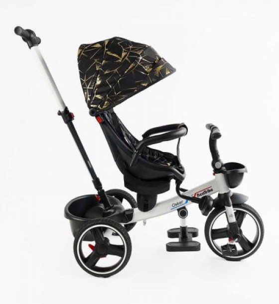 Велосипед 6390 BestTrike Oscar (1) ПОВОРОТНЕ СИДІННЯ, КЕРМО СКЛАДАЄТЬСЯ, КОЛЕСА З ПРОГУМОВАНИМ PU, КОШИК, ТЕЛЕСКОПІЧНА РУЧКА