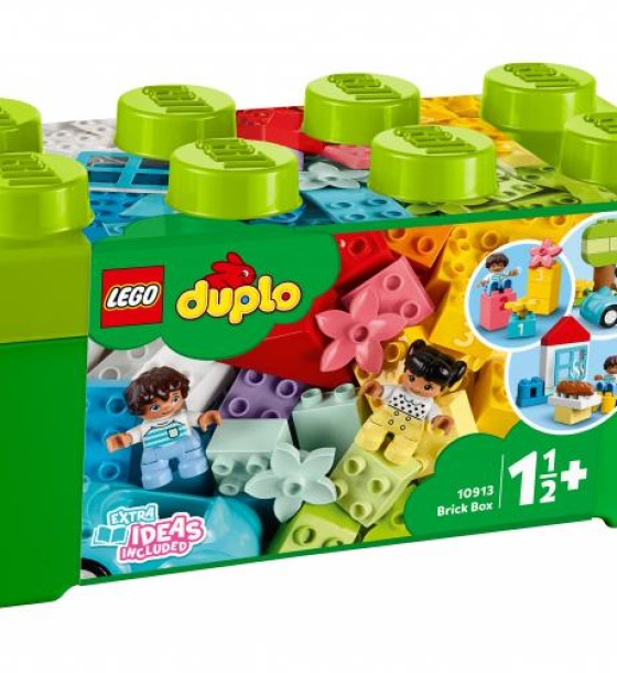 Конструктор LEGO DUPLO Classic Коробка з кубиками 65 деталей (10913)