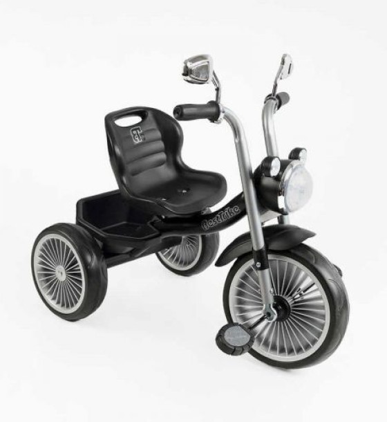 Велосипед 3-х колісний BS-67800 Best Trike (1) колеса EVA переднє 10’’, заднє 8’’, сталева рама, УКР. ОЗВУЧУВАННЯ, кошик, в коробці