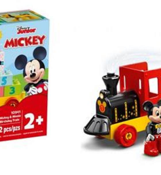 Конструктор LEGO DUPLO Святковий потяг Мікі та Мінні (10941)
