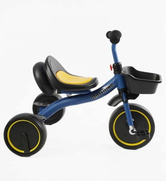 Велосипед 3-х колісний BS-45602 Best Trike (1) колеса EVA переднє 10’’, заднє 8’’, сталева рама, УКР.ОЗВУЧУВАННЯ, світло, кошик, в коробці