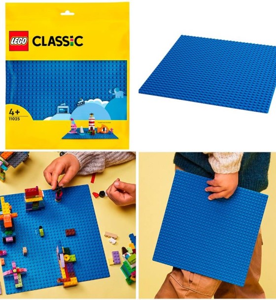 Конструктор LEGO Classic Базова пластина синього кольору (11025)