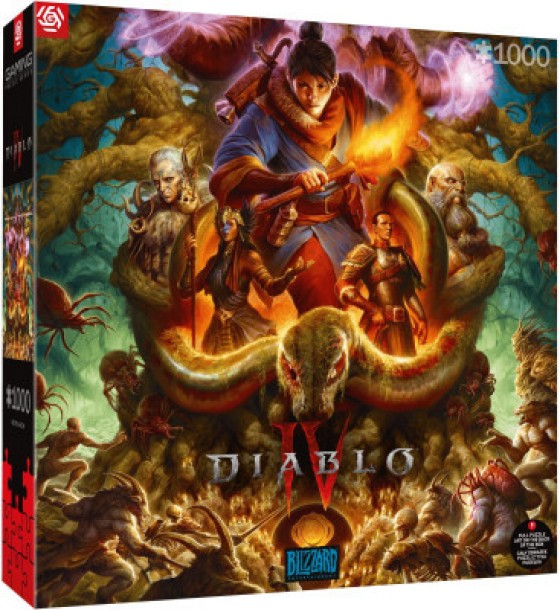 Пазл GoodLoot Diablo IV Horadrim 1000 елементів (5908305246787)
