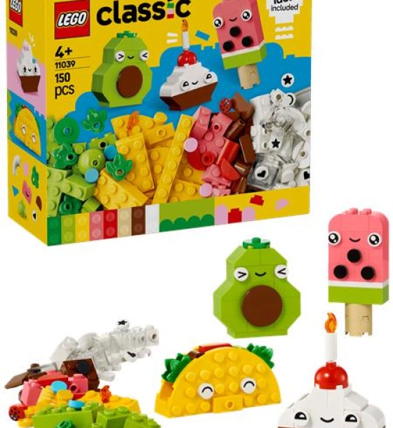 Конструктор LEGO Classic Творчі друзі з їжею (11039)