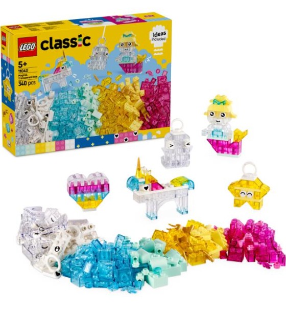 Конструктор LEGO Classic Чарівна прозора коробка (11040)
