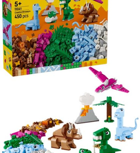 Конструктор LEGO Classic Творчі динозаври (11041)