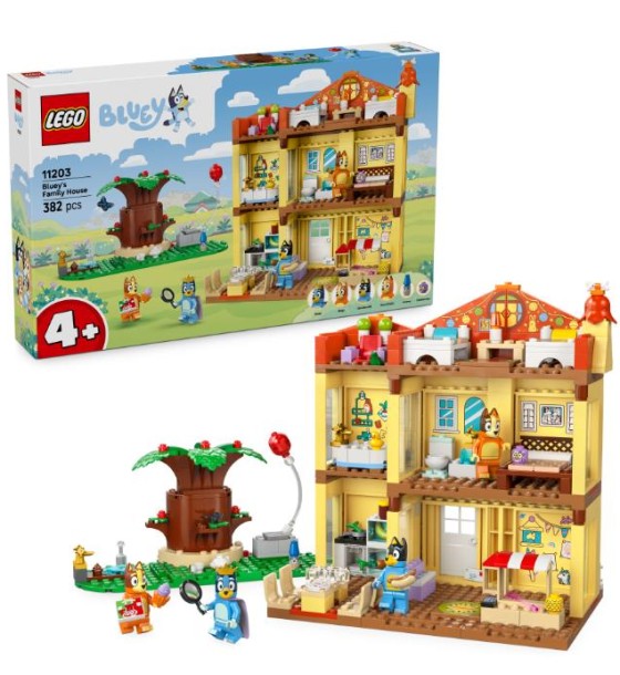 Конструктор LEGO Bluey Родинний дім Блуї (11203-)