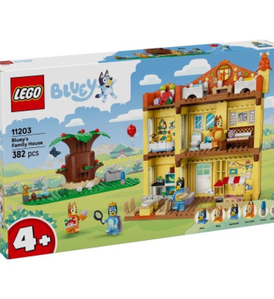 Конструктор LEGO Bluey Родинний дім Блуї (11203-)