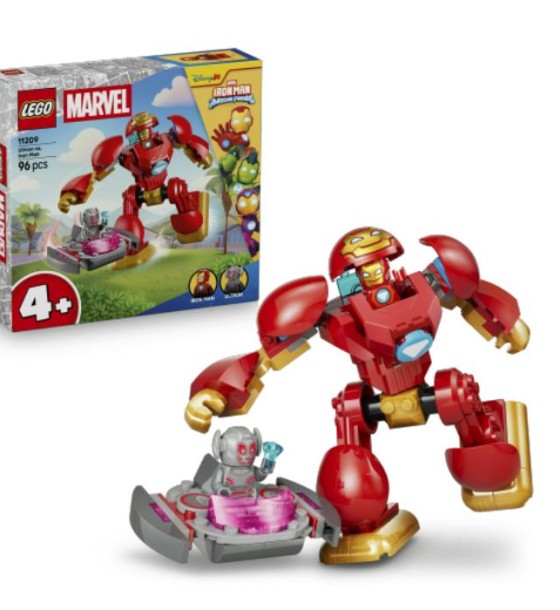 Конструктор LEGO Marvel Альтрон проти Залізної Людини (11209)