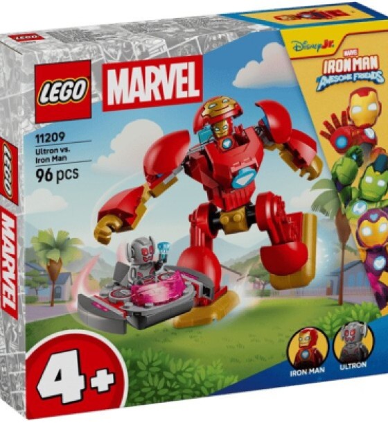 Конструктор LEGO Marvel Альтрон проти Залізної Людини (11209)